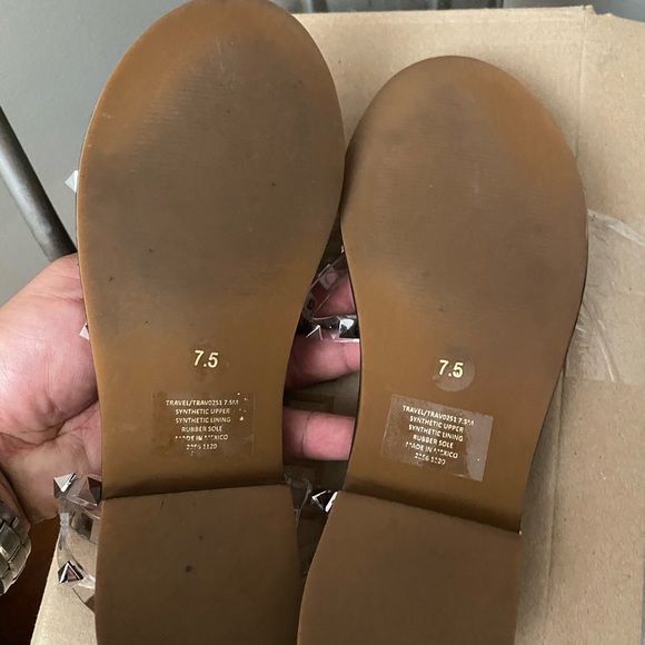 Steve Madden gladiator sandal. Gently worn, SS 7.5 - Picture 4 of 4